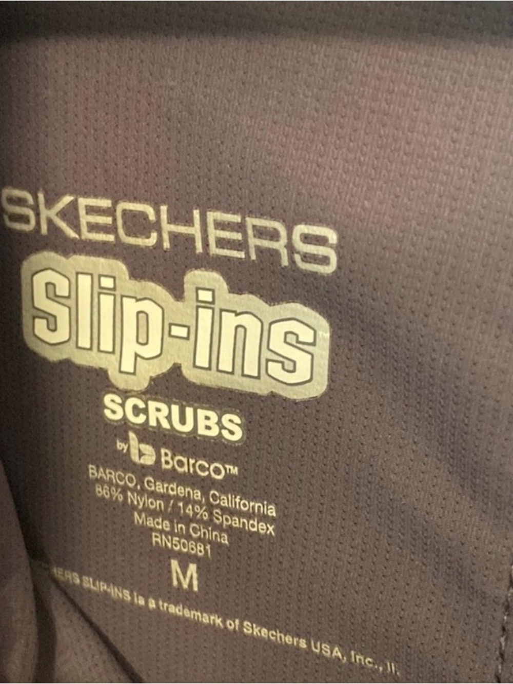 Barco Uniforms Skechers by Barco Purple-Gray Scrub Pants - Picture 3 of 4
